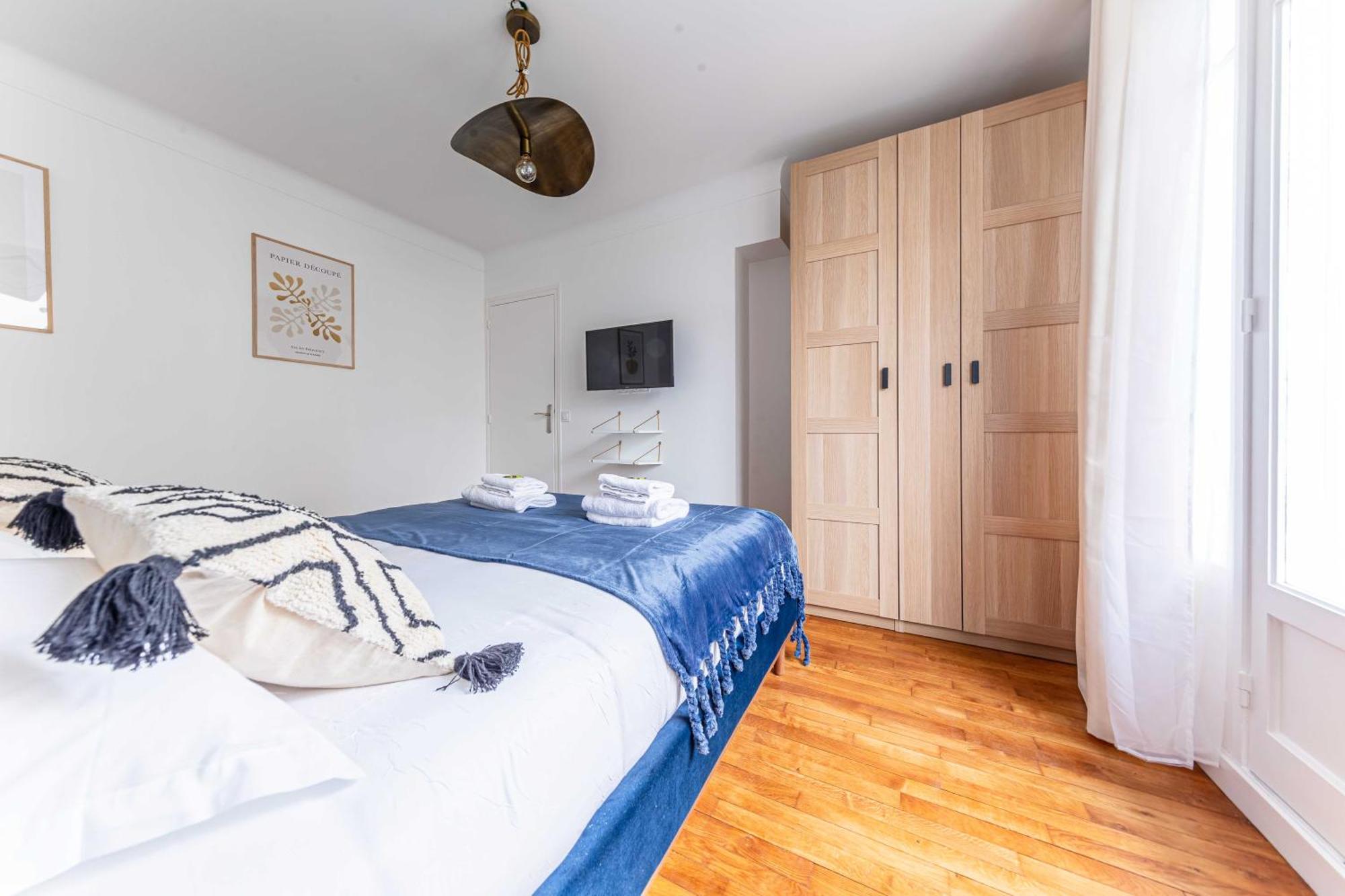 Bright & Charming Apartment - 1Br-4P - Montmartre Paris Exterior foto